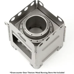 Evernew Spirit Volcano Titanium Alcohol Stove