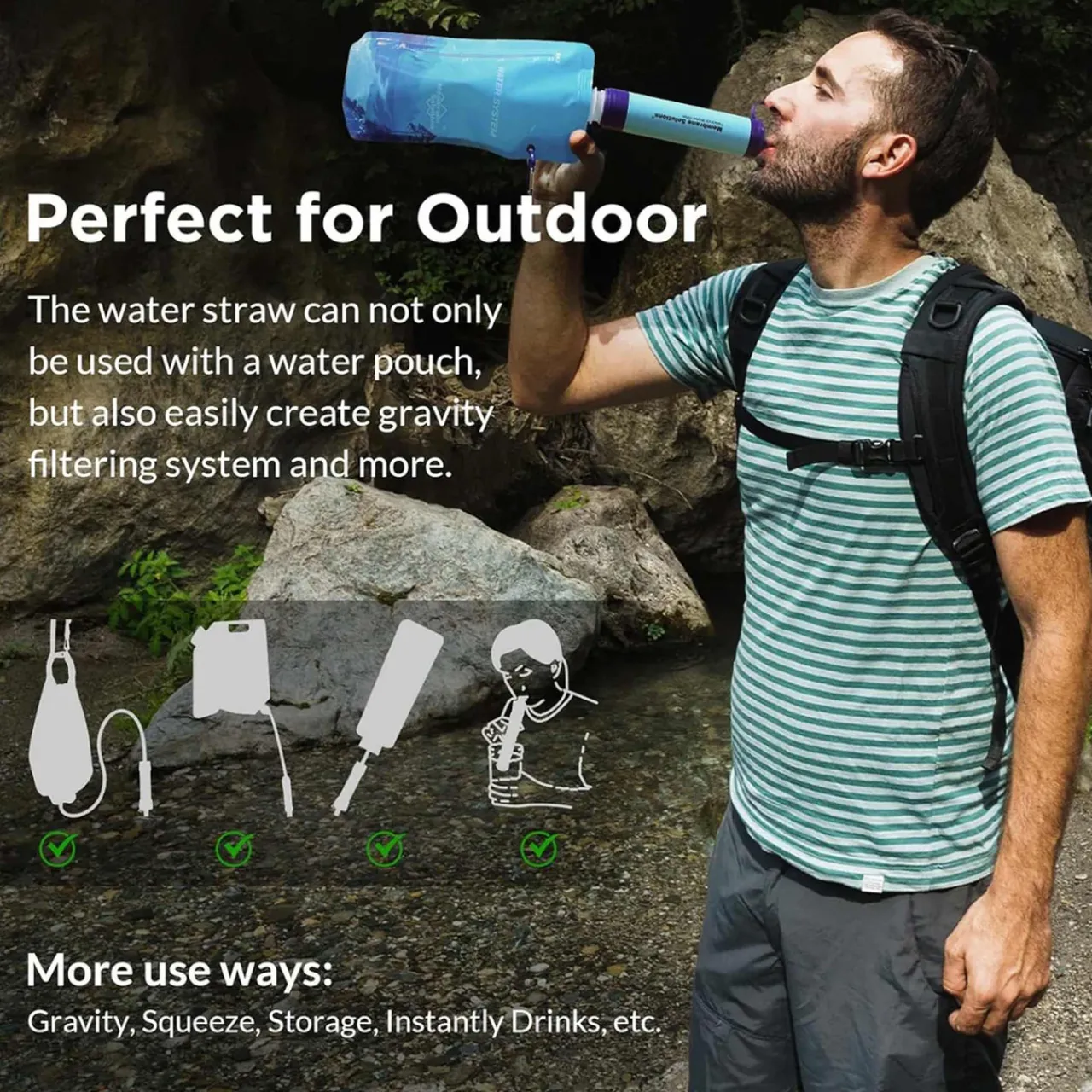 Sawyer International Squeeze Water Filter System