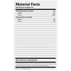 Rab Stance Vintage Tee