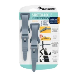 Sea to Summit Stretch-Loc TPU Straps 15 (20mm x 375mm) 2 Pack