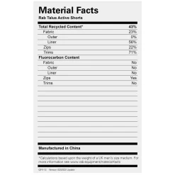 Rab Talus Active Shorts