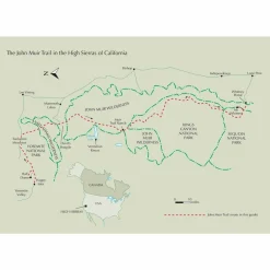 Harvey Maps The John Muir Trail