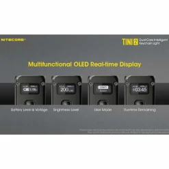 Nitecore TINI2 USB-C Rechargeable Keychain Light