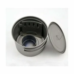 TOAKS Titanium Alcohol Stove Cook System with 900ml Pot