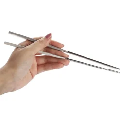 SilverAnt Titanium Chopsticks - Short Handle