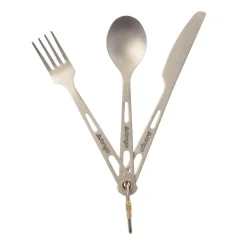 Lifeventure Titanium Cutlery Set (Vango)