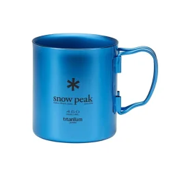 Snow Peak Titanium Double Wall 450 Coloured Mug