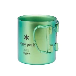 Snow Peak Titanium Double Wall 450 Coloured Mug
