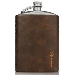 SilverAnt Titanium Hip Flask & Funnel 220ml