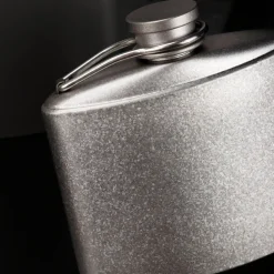 SilverAnt Titanium Hip Flask & Funnel 300ml