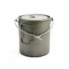 SilverAnt Titanium 750ml Pot with Bail Handle