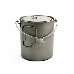 SilverAnt Titanium 750ml Pot with Bail Handle