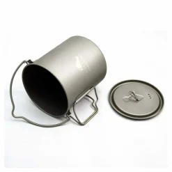 SilverAnt Titanium 750ml Pot with Bail Handle
