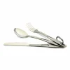 SilverAnt Titanium 3-Piece Cutlery Set