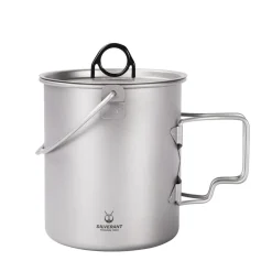 TOAKS Titanium Pot 750ml with lid and bail handle