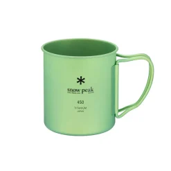 Snow Peak Titanium Single Wall 450 Coloured Mug