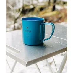 Snow Peak Titanium Single Wall 450 Coloured Mug