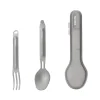 Lifeventure Titanium Tableware Set