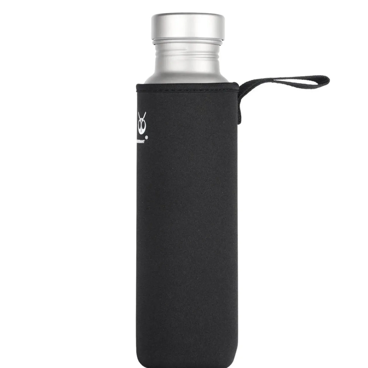 SilverAnt Titanium Water Bottle 500ml - Round
