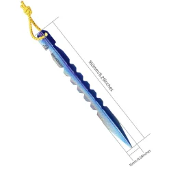 SilverAnt Titanium Y-Shape Tent Stakes - Medium 6 Pack