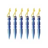 SilverAnt Titanium Y-Shape Tent Stakes - Short 6 Pack