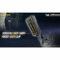 Nitecore T4K Rechargeable Light