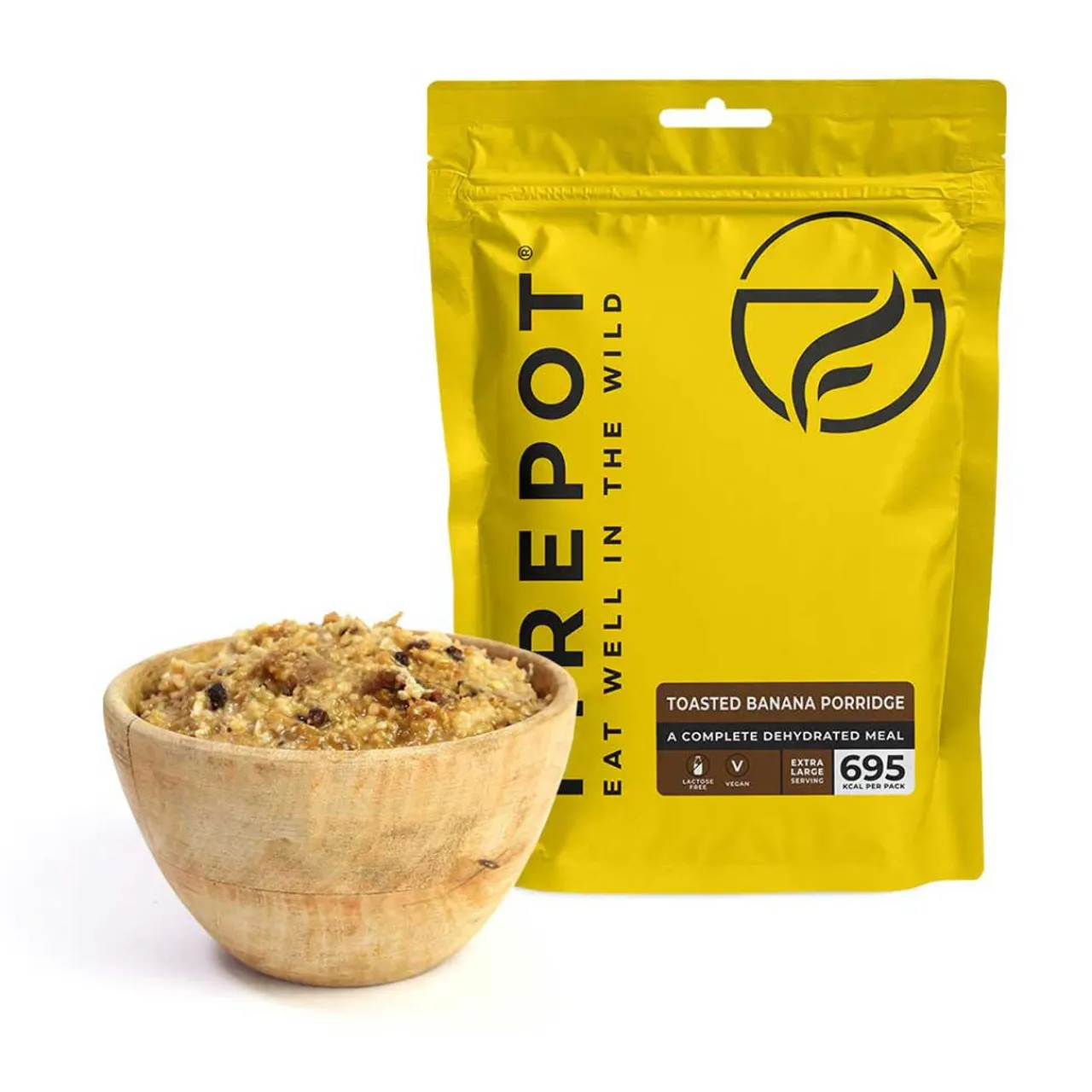 Firepot Toasted Banana Porridge (XL Serving)