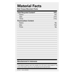 Rab Torque Mountain Pants