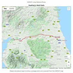 Harvey Maps Trail Map XT40 - Hadrian's Wall Path