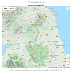 Harvey Maps Trail Map XT40 - Pennine Way North