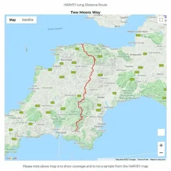 Harvey Maps Trail Map XT40 - Two Moors Way