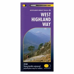 Harvey Maps Trail Map XT40 - West Highland Way