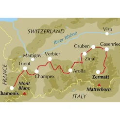 Trekmates Trekking Chamonix to Zermatt 2024