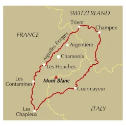 Fizan Trekking the Tour du Mont Blanc