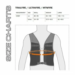OMM UltraFire 5 Vest Pack with 2 x 350ml Flexi Flasks