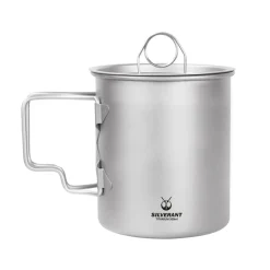 SilverAnt Ultralight Titanium Cup with Lid 500ml