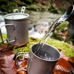 SilverAnt Ultralight Titanium Cup with Lid 500ml