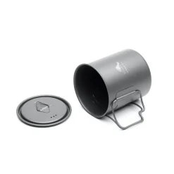 TOAKS Ultralight Titanium 450ml Cup with Lid