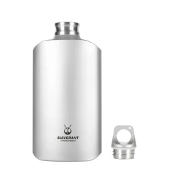 SilverAnt Ultralight Titanium Water Bottle 600ml - Slim