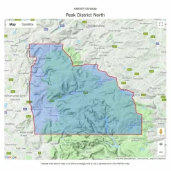 Harvey Maps UltraMap XT40 - Peak District North