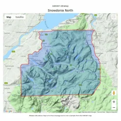 Harvey Maps UltraMap XT40 - Snowdonia North