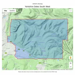 Harvey Maps UltraMap XT40 - Yorkshire Dales South West