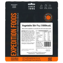 Expedition Foods Vegetable Stir Fry (Double Serving)