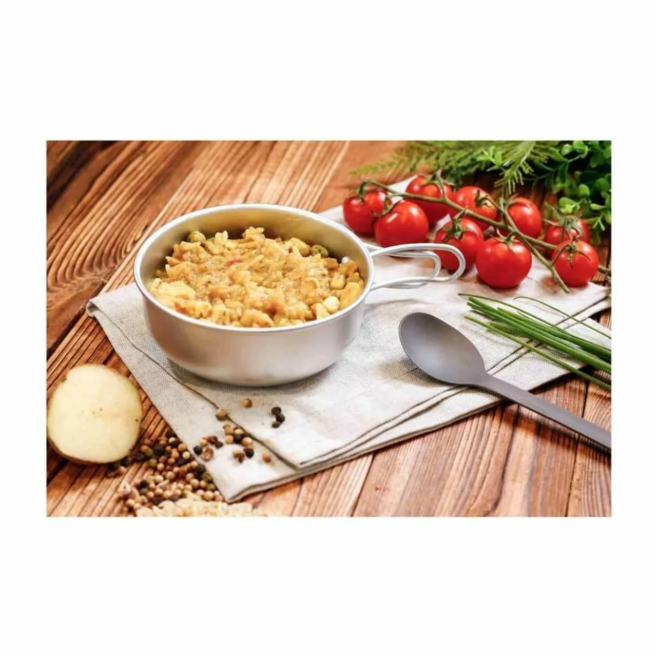 Expedition Foods Vegetable Tikka with Rice (Single Serving)