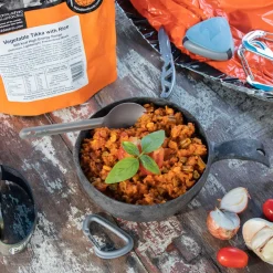 Expedition Foods Vegetable Tikka with Rice (High Energy Serving)
