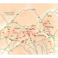 Harvey Maps Walking in the Brecon Beacons