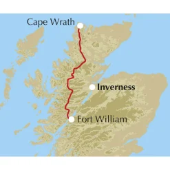 Harvey Maps Walking the Cape Wrath Trail