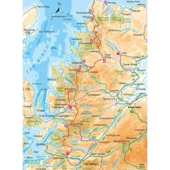 Harvey Maps Walking the Cape Wrath Trail