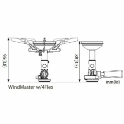 SOTO WindMaster Stove with Micro Regulator + 4Flex