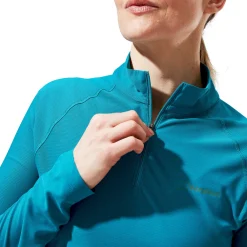 Women Berghaus Womens 24/7 Tech Tee LS Half Zip